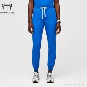 Figs Zamora Jogger Scrub Pants Royal Blue